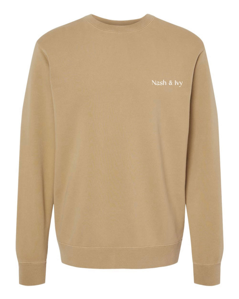 Sandstone N & I Crewneck Sweatshirt