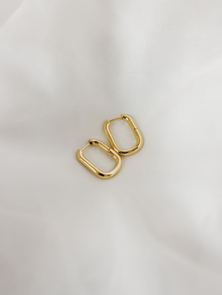 Gold Ronnie Hoops